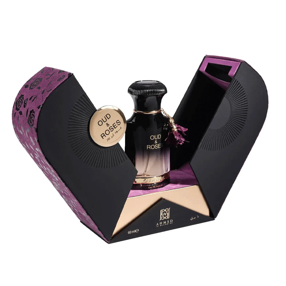 Ahmed Al Maghribi Oud & Roses Edp 60ml (U)