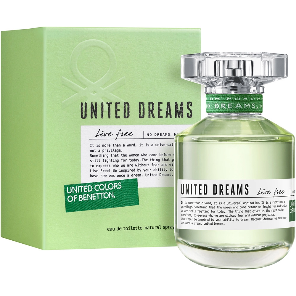 Benetton Live Free Woman Edt 80ml (M)