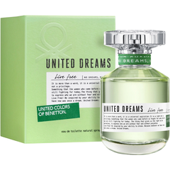 Benetton Live Free Woman Edt 80ml (M)