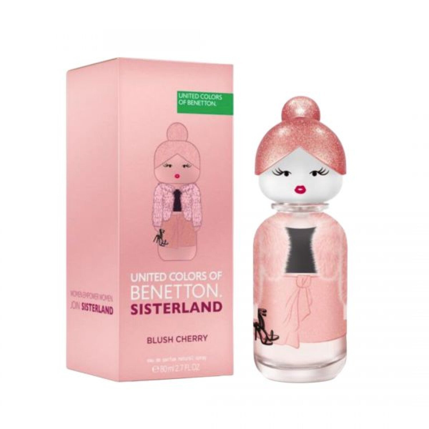 Benetton Sisterland Blush Cherry Eau de Parfum 80ml (M)