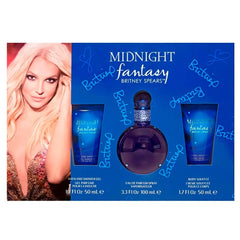 Set Britney Sepears Midnight Fantasy 100ml + Bl 50ml + Sg 50ml (M)