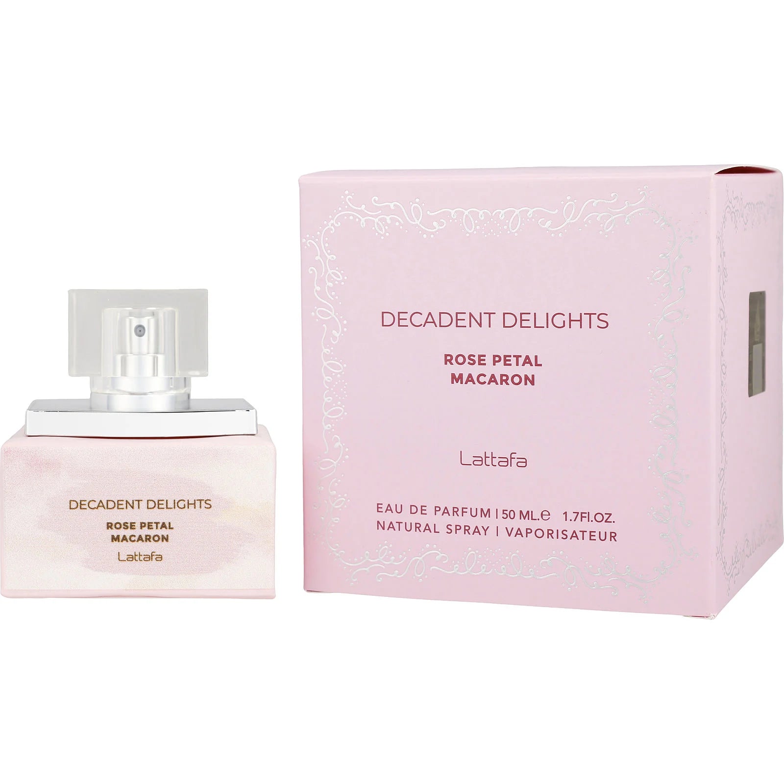 Lattafa Rose Petal Macaron Edp 50ml (U)