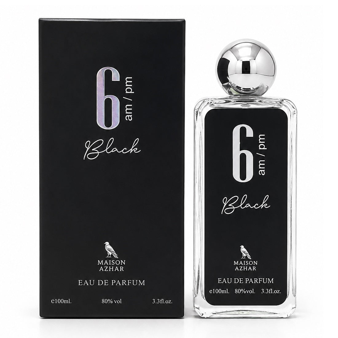Maison Azhar 6 AM/PM Black Men Edp 100ml (H)
