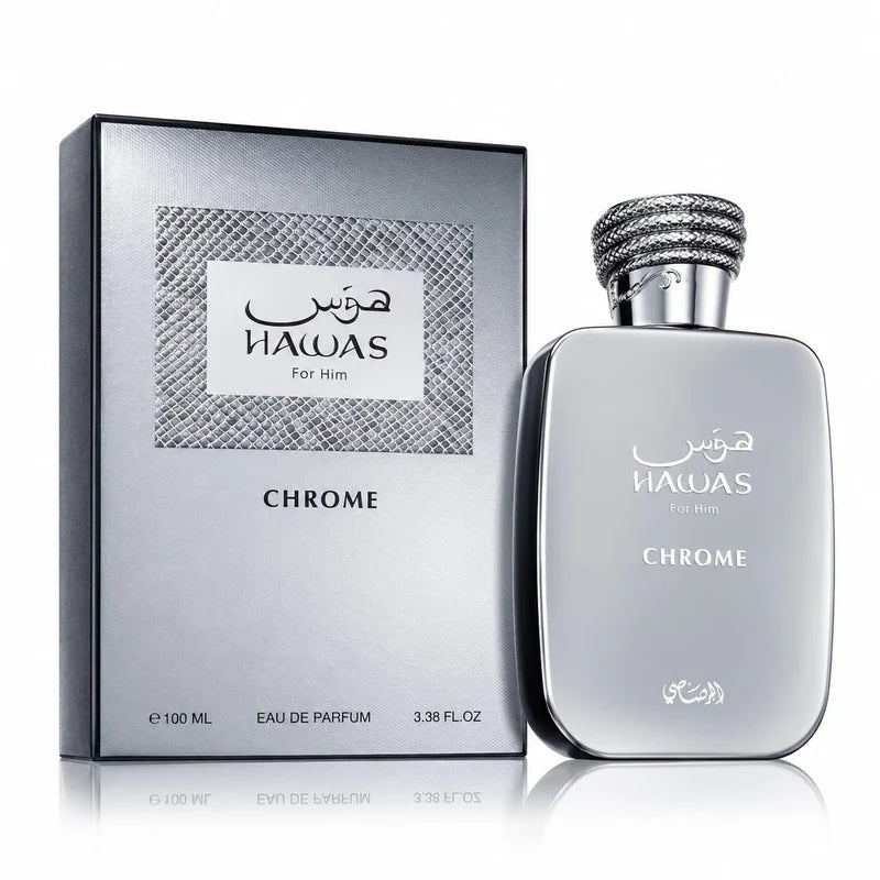 Rasasi Hawas Chrome For Him Edp 100ml (H)
