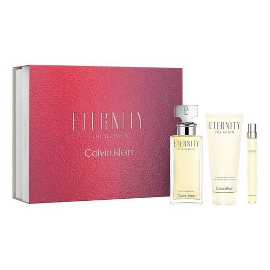 Calvin Klein Eternity Edp 100ml Set 3 piezas (M)