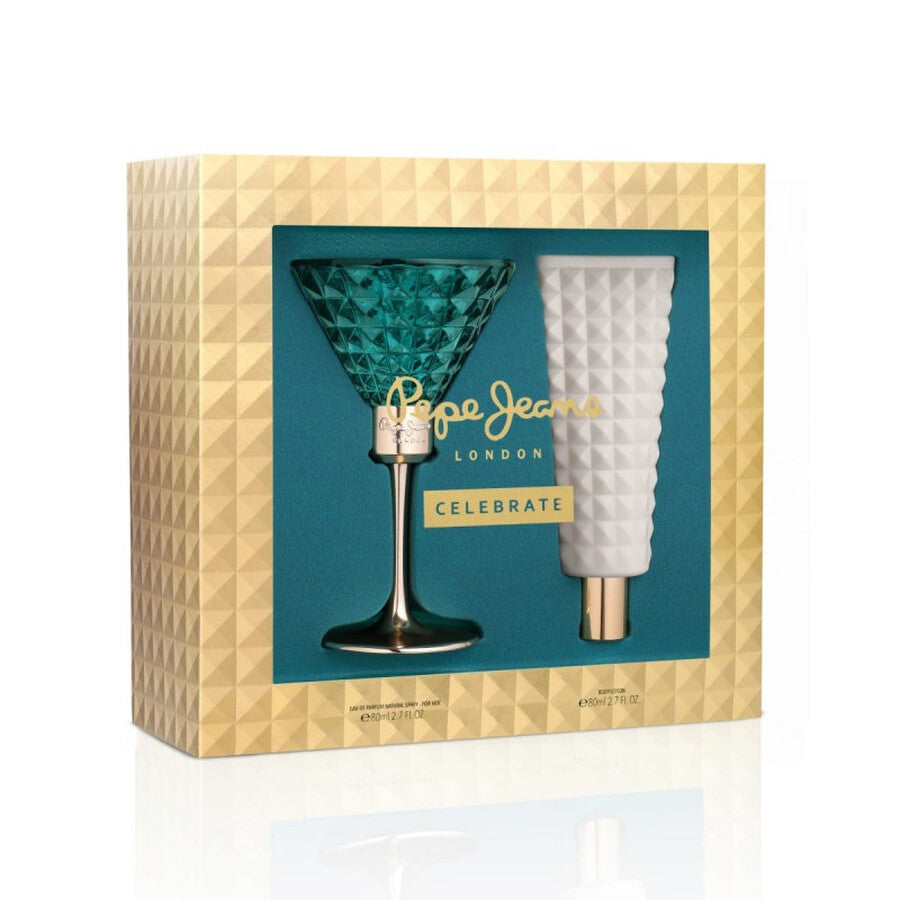 Pepe Jeans Celebrate her Set Edp 80ml + 80ml Body Lotion (M)