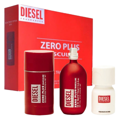 Diesel Set Plus Plus Masculine Edt 30ml + Edt 75ml + Deodorant 75ml (H)
